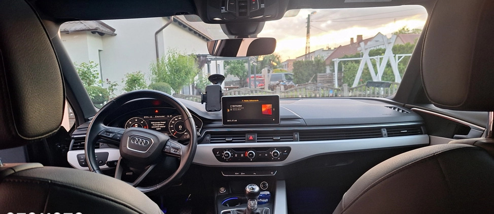 Audi A4 cena 77800 przebieg: 222000, rok produkcji 2016 z Rydzyna małe 67
